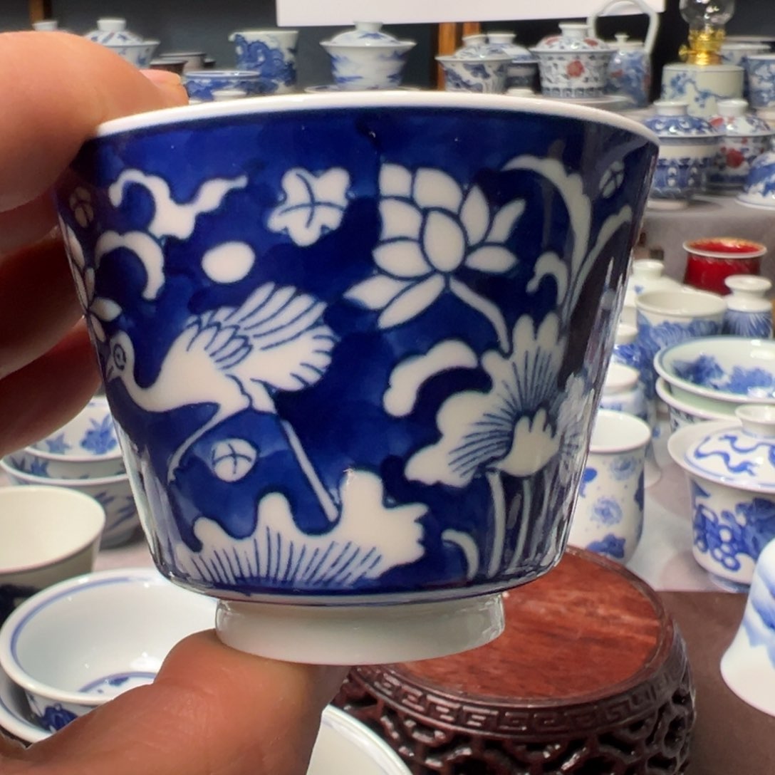 摆件景德镇青花陶瓷