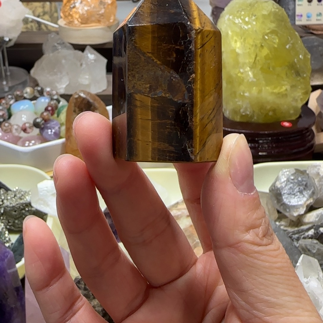 未镶嵌车挂水晶不退换晶柱