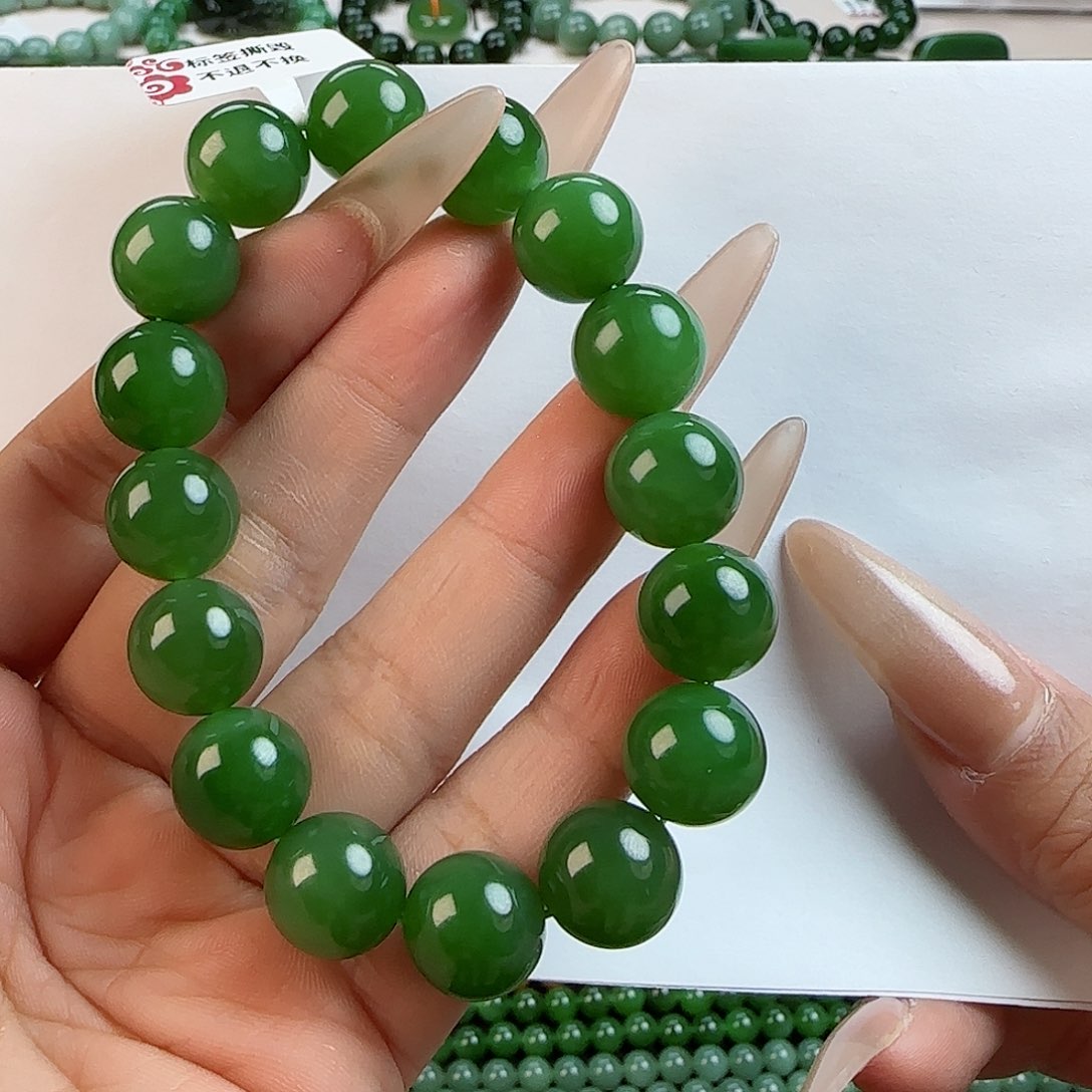 和田玉手串未镶嵌