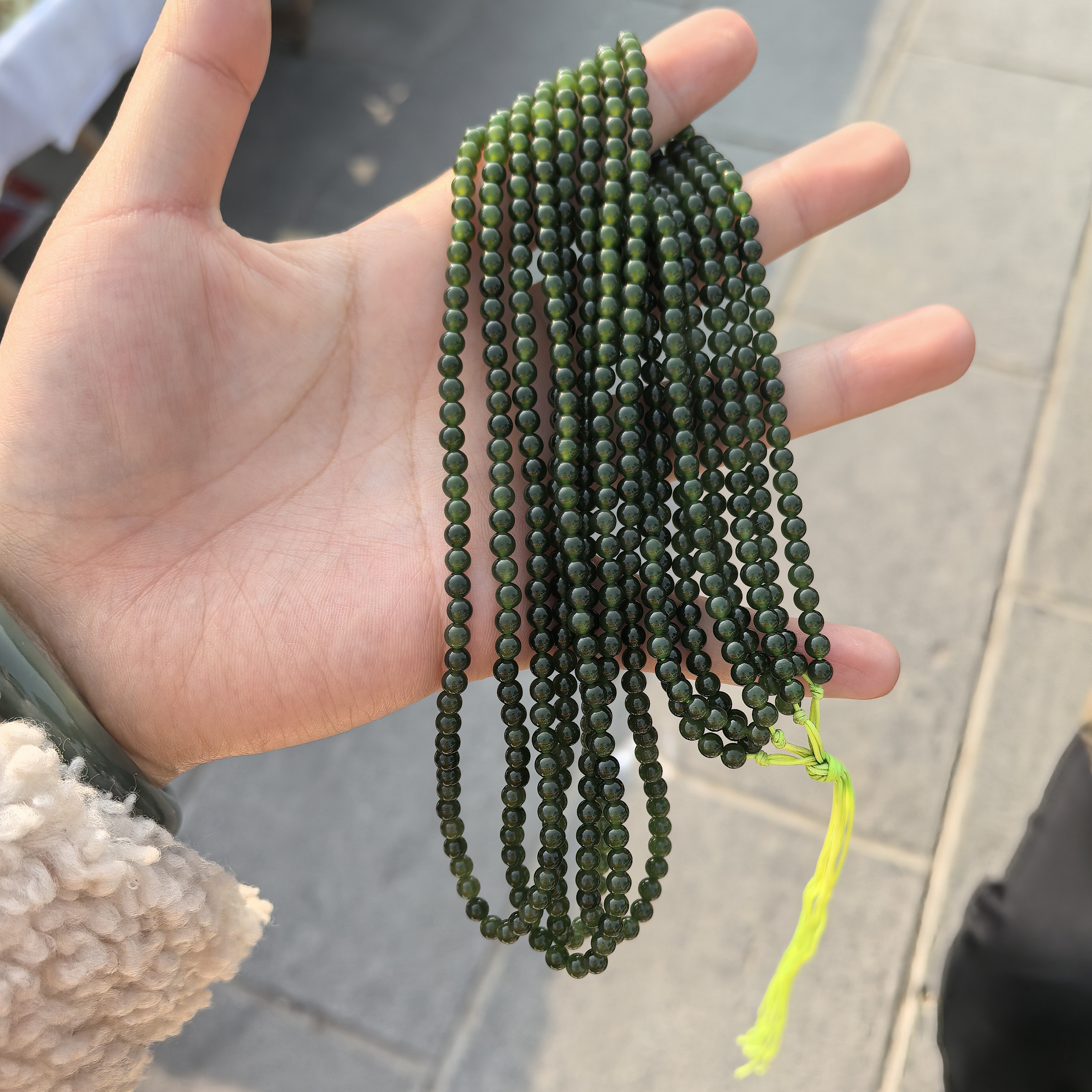 和田玉约卡4项链多样性拍一发一