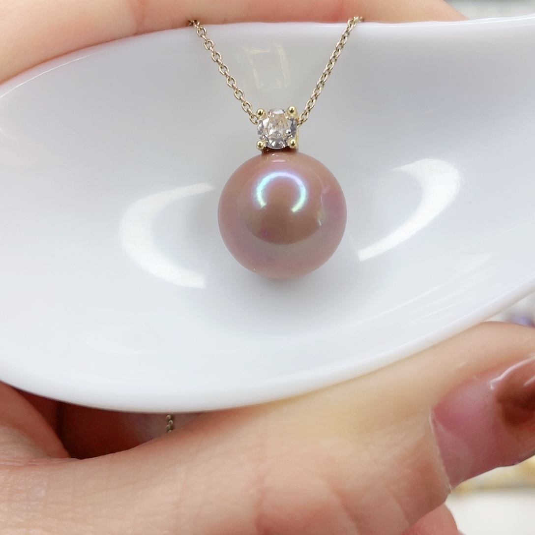 淡水珍珠吊坠(赠链)未镶嵌