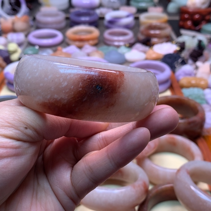 @***娇石英岩玉未镶嵌风花雪月59微微