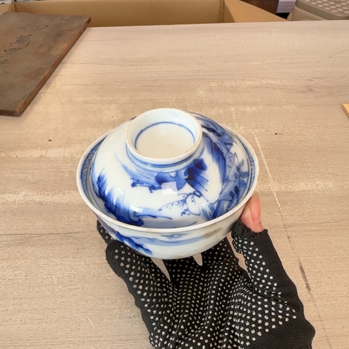 瓷片茶道具工艺品