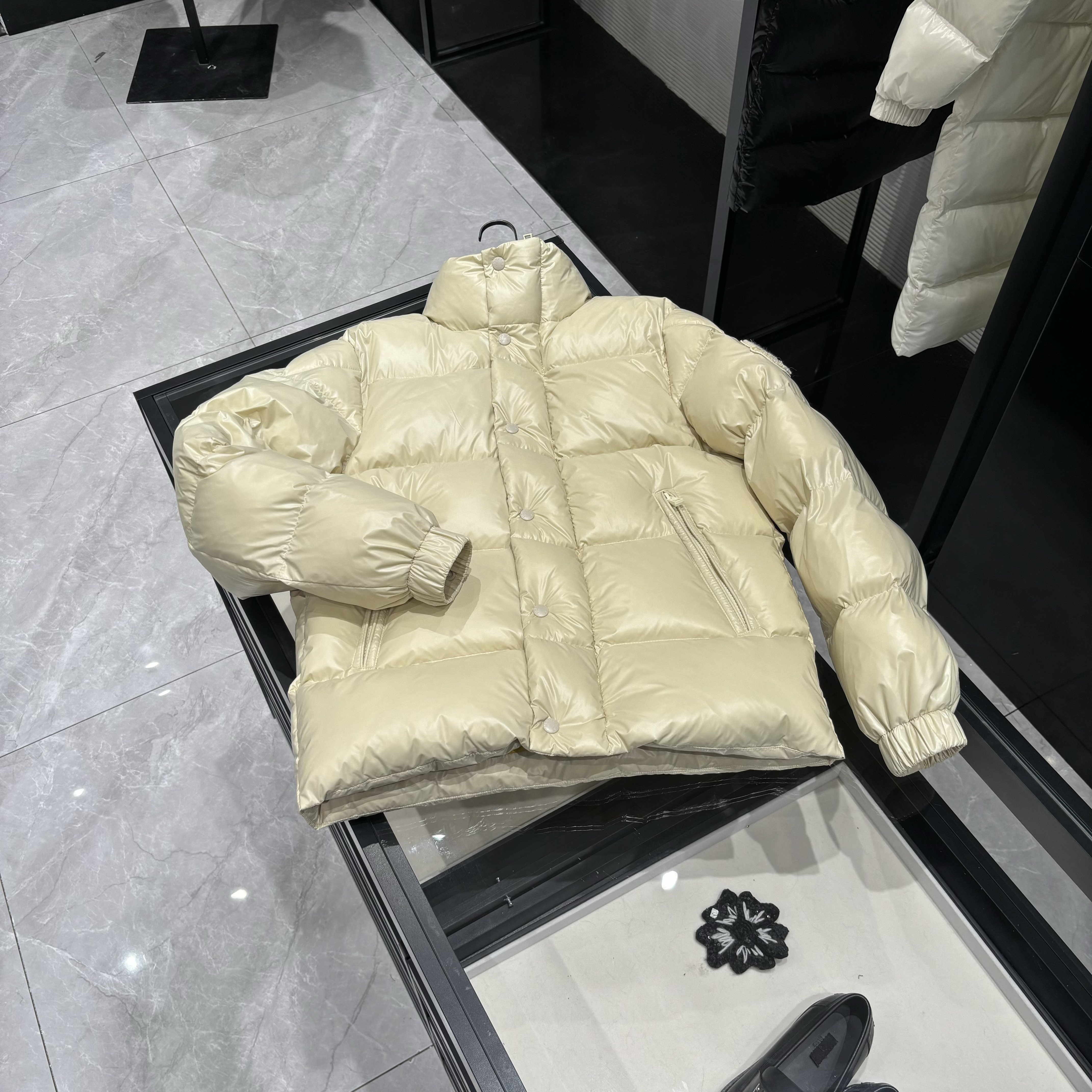25年秋冬新款 时尚面包服撞色内里长袖立领羽绒服-8849