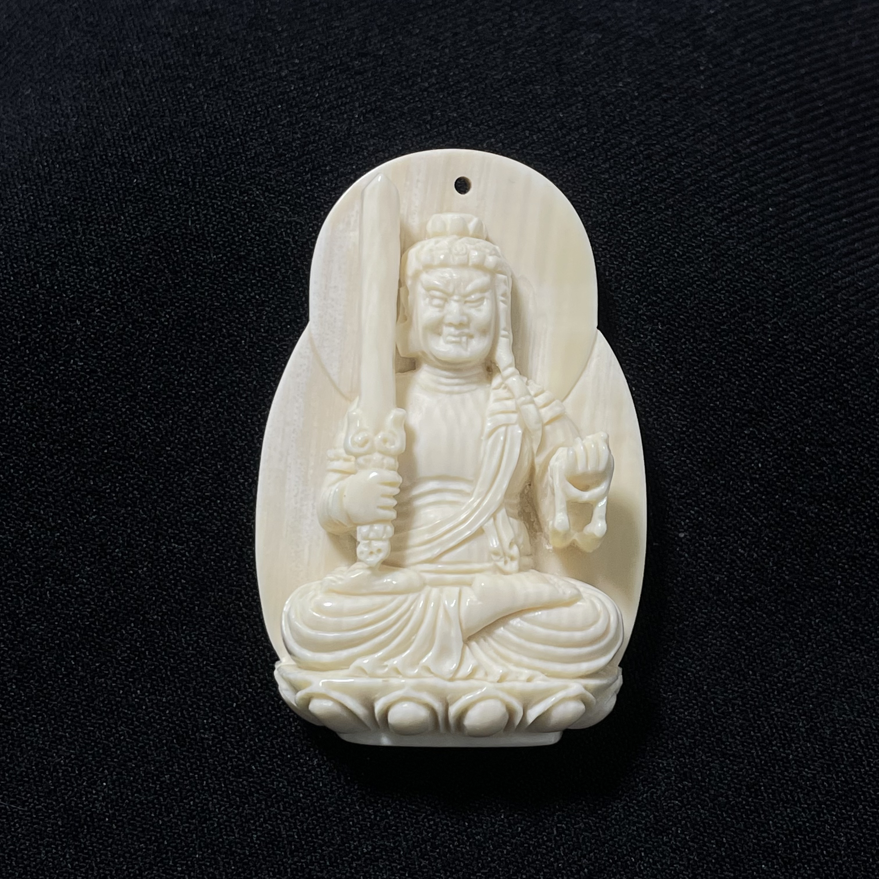DY150 不动明王 鸡 只做天然猛犸牙