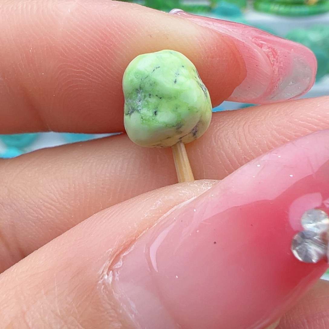 绿松石未镶嵌绿松石  主播万丽