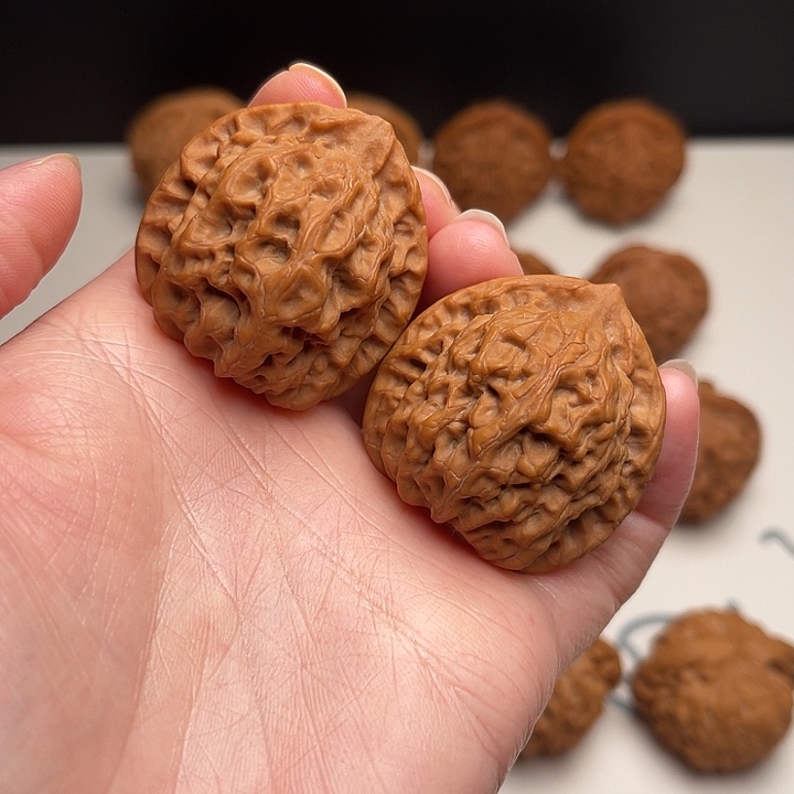 文玩核桃把件37全品佛肚