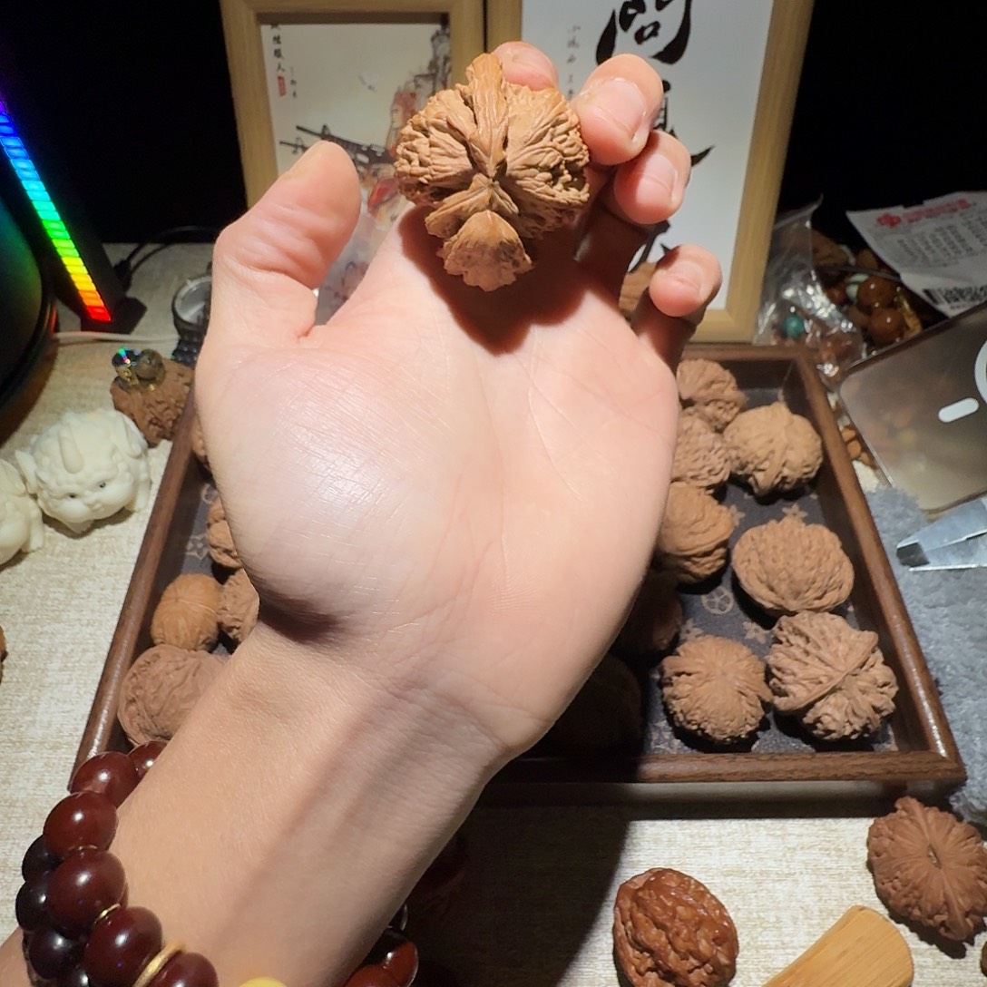 吊坠文玩核桃46，41，39