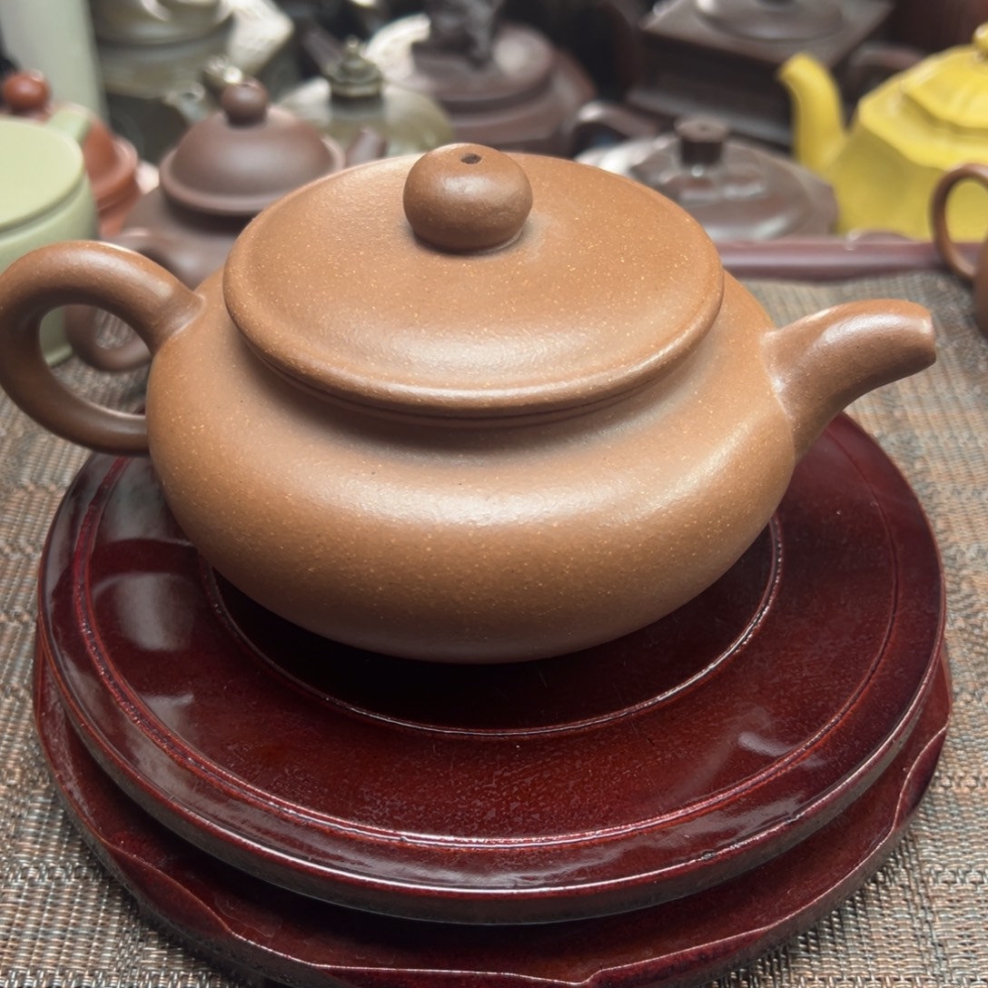 茶壶紫砂宜兴原矿紫砂壶300毫升容量