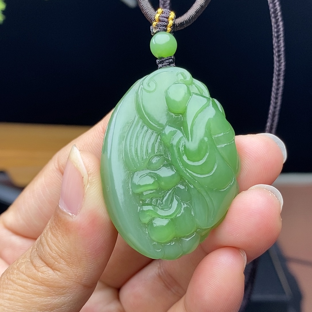 和田玉（碧玉）未镶嵌挂件