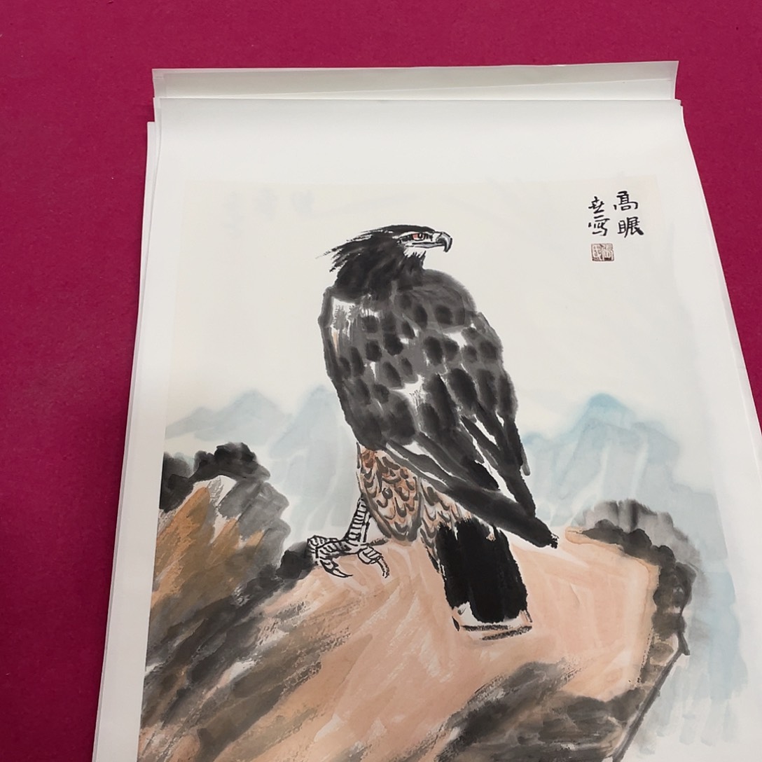 国画1.4平尺国画作品