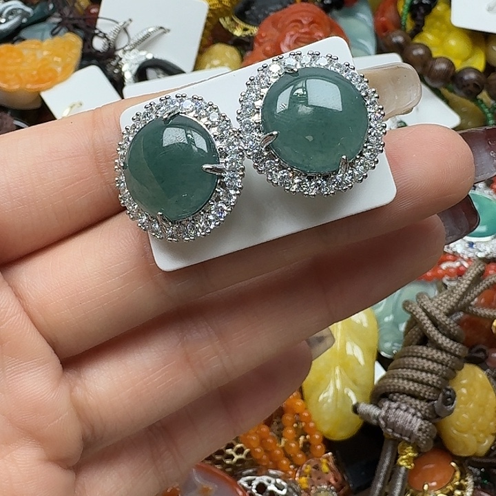 翡翠未镶嵌项链翡翠