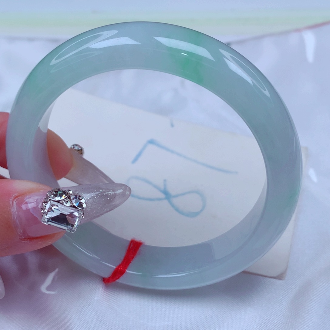 翡翠手镯未镶嵌天然缅甸翡翠A货手镯