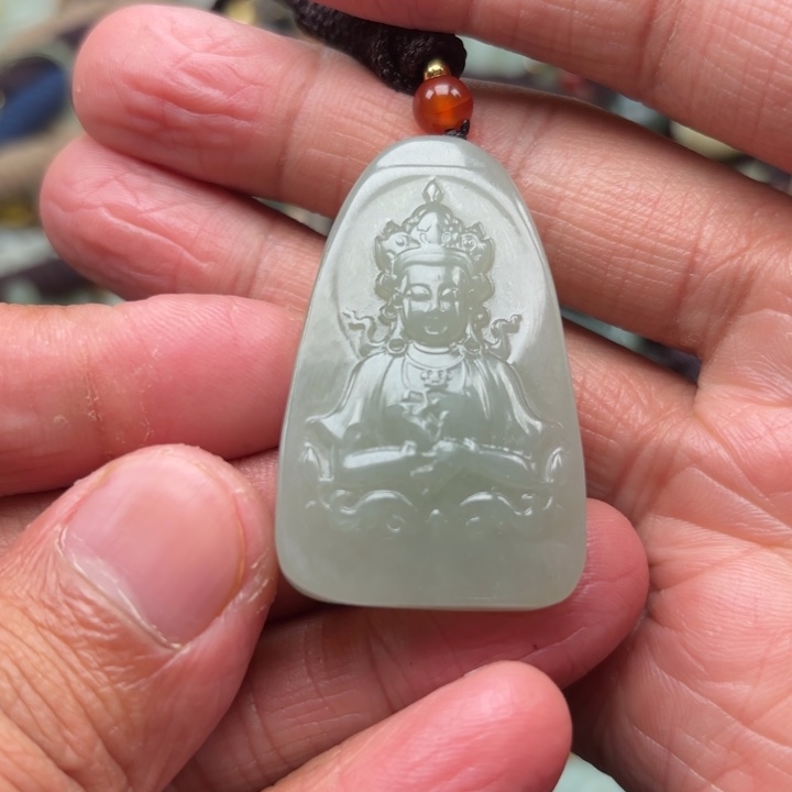 和田玉吊坠未镶嵌