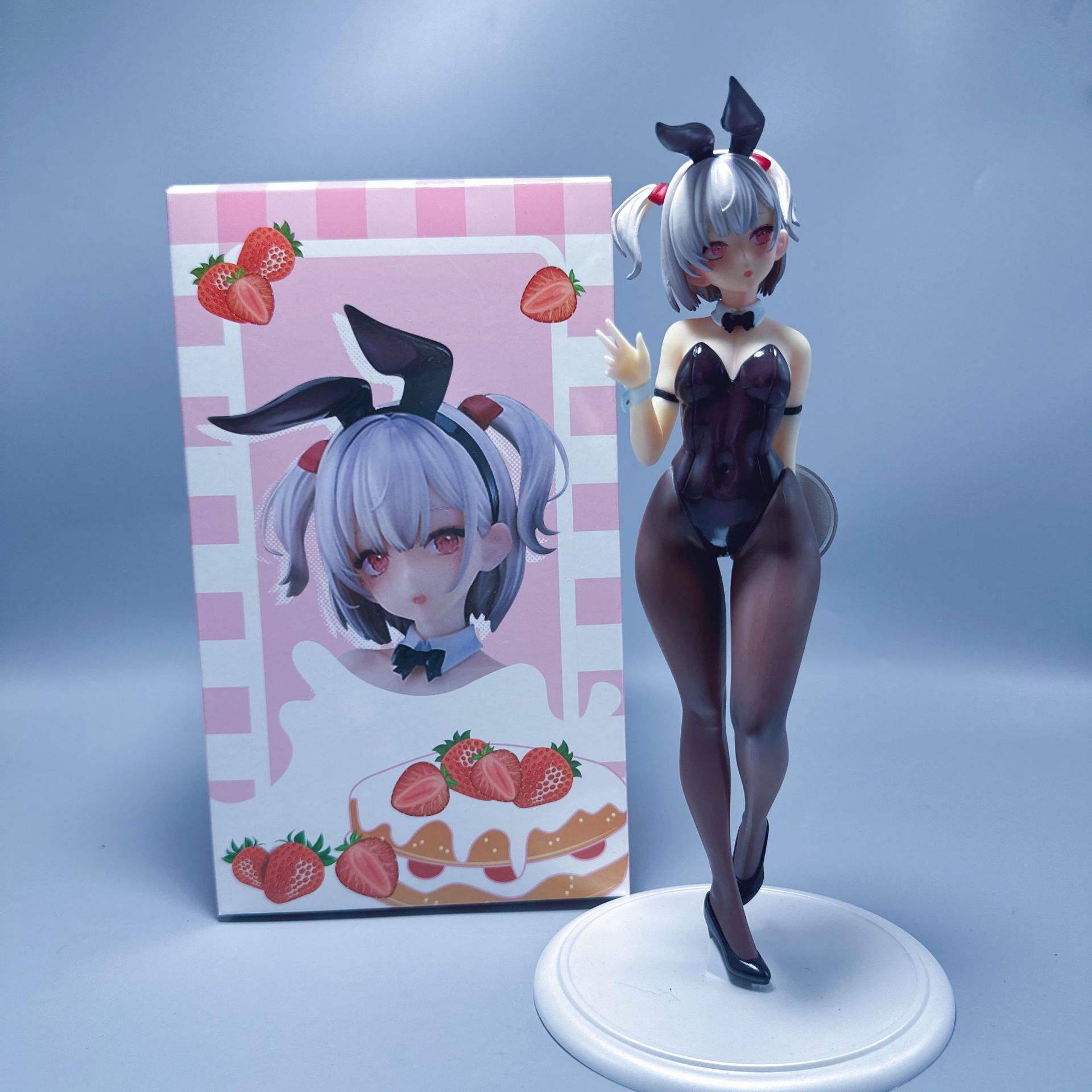 阿豆动漫KO美少女 Lovely网红兔女郎机箱模型摆件