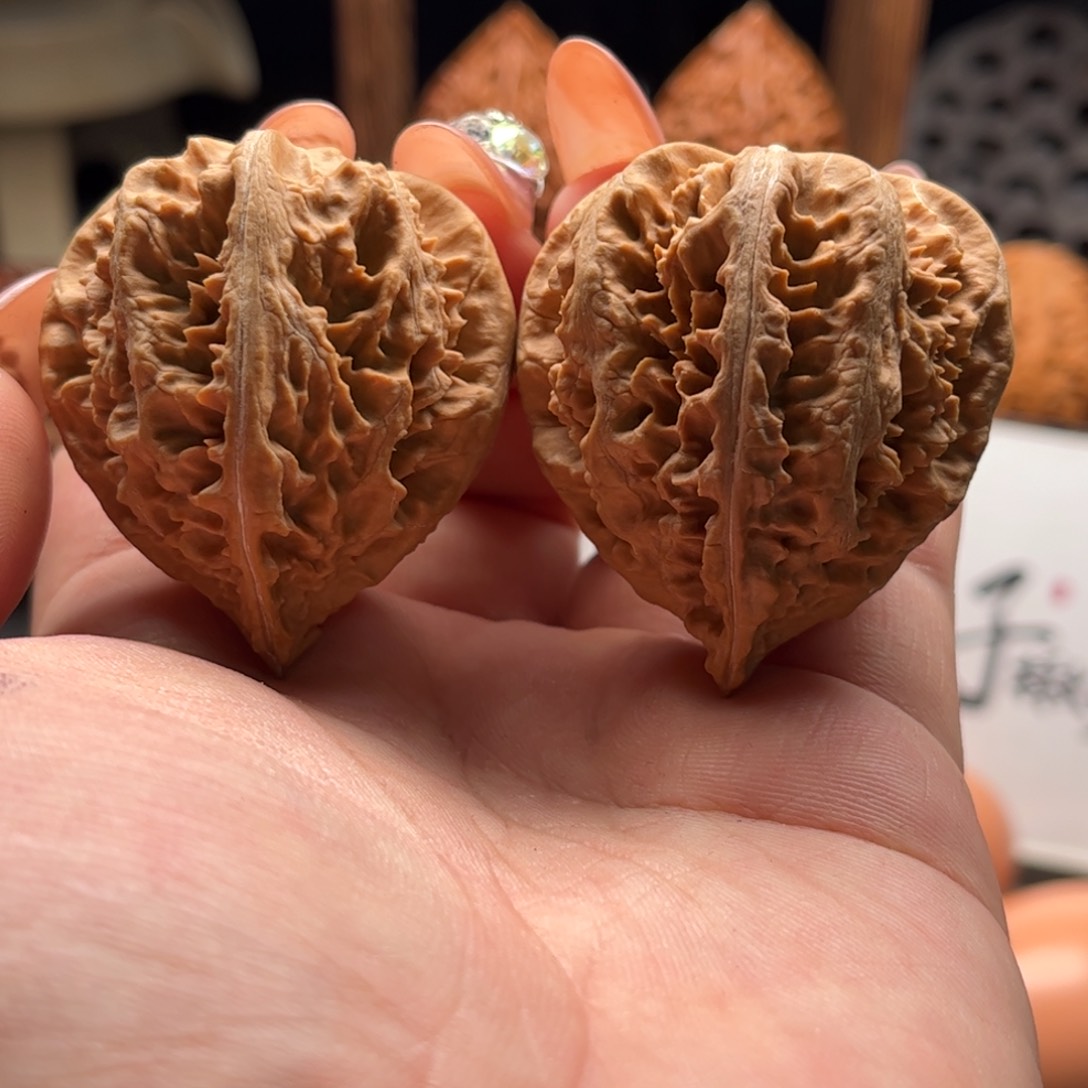 文玩核桃把件关东木子家楸大胖83