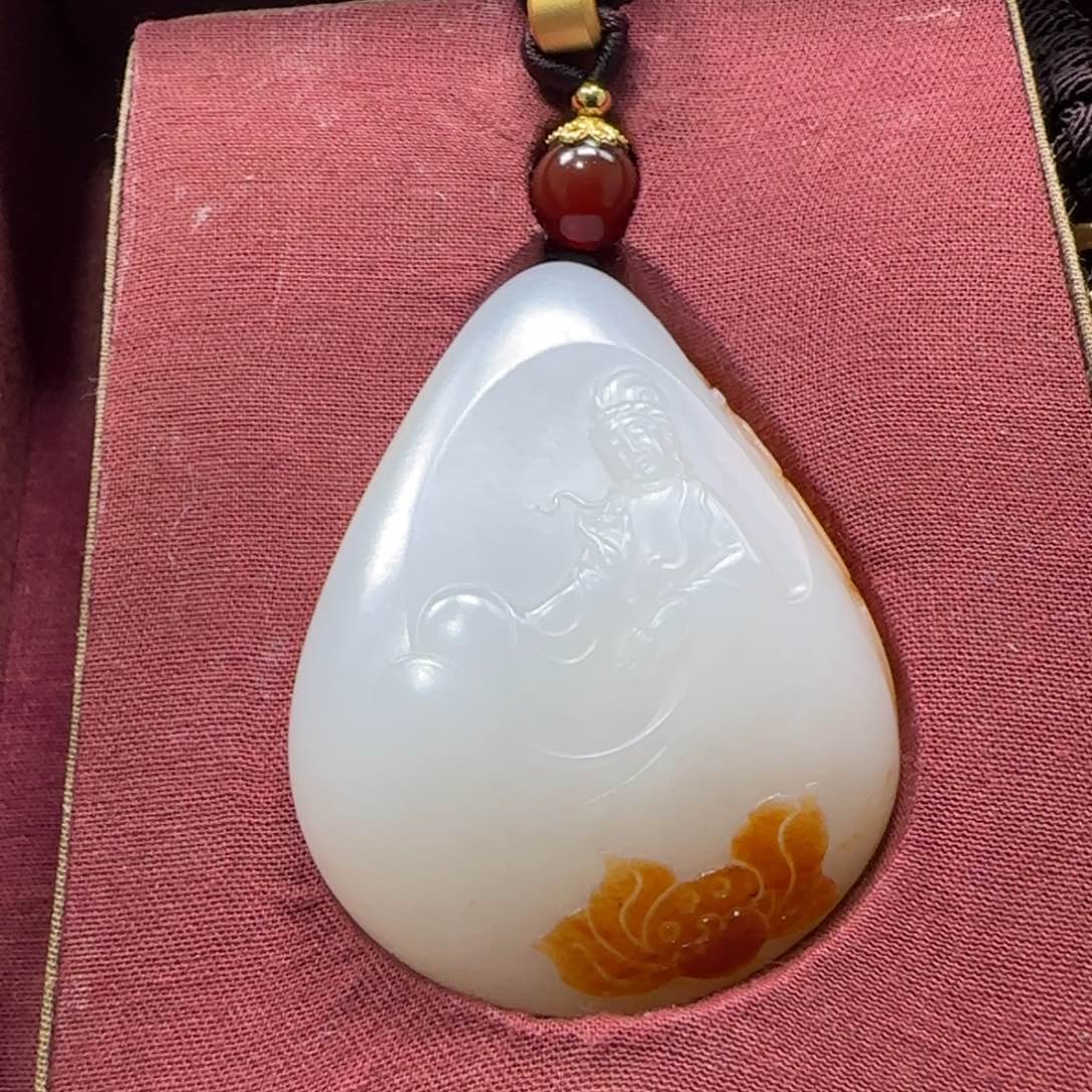 和田玉挂件未镶嵌