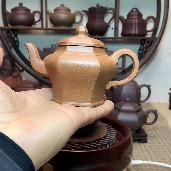 观***省紫砂茶壶原矿紫砂壶