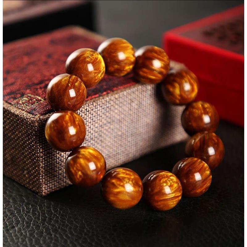 W002金丝海柳手串（无礼盒）