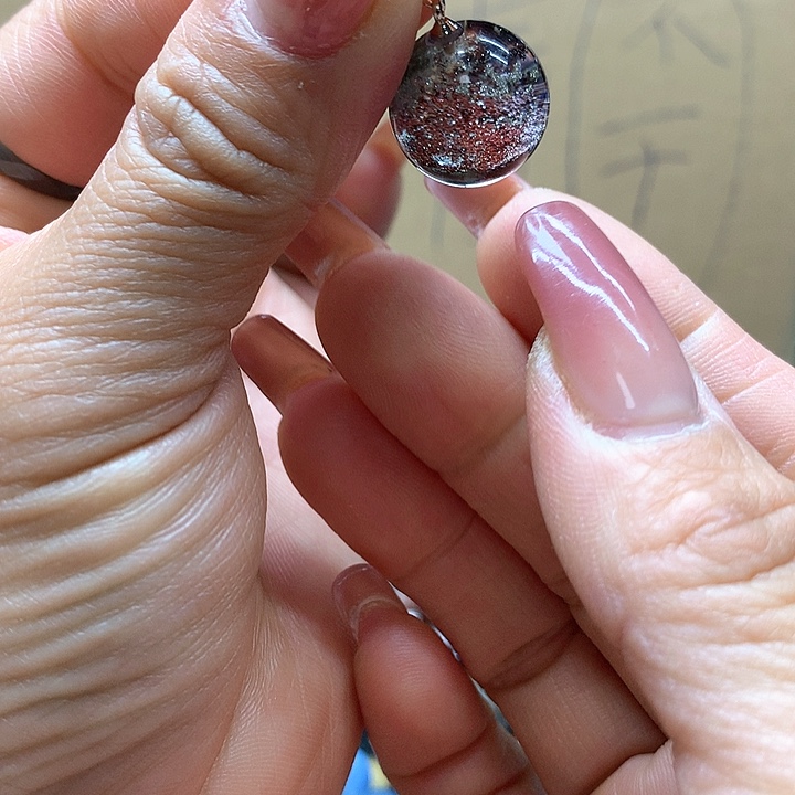 水晶水晶吊坠银S925镶嵌