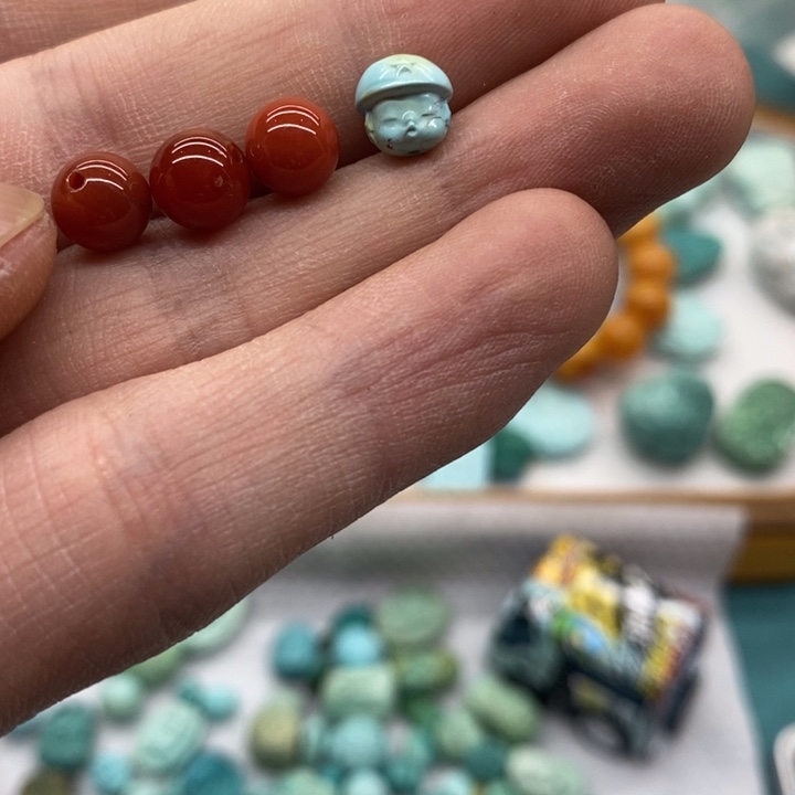 【闪购商品】南红玛瑙78未镶嵌南