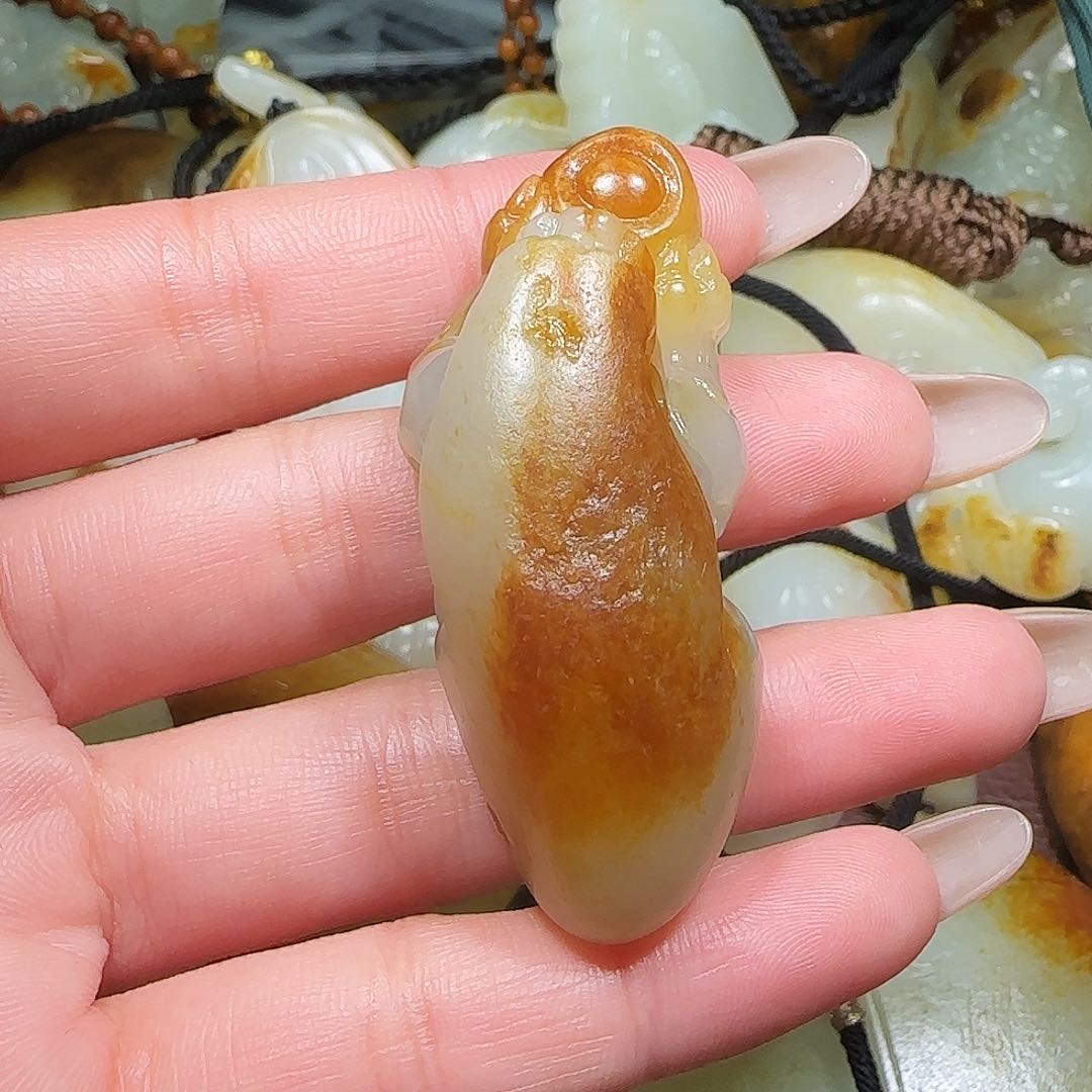 和田玉挂件未镶嵌