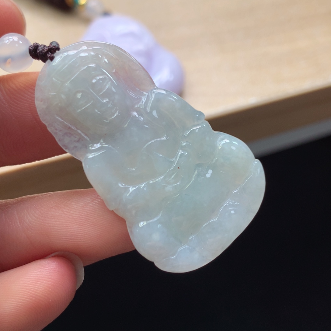 翡翠未镶嵌颈饰吊坠