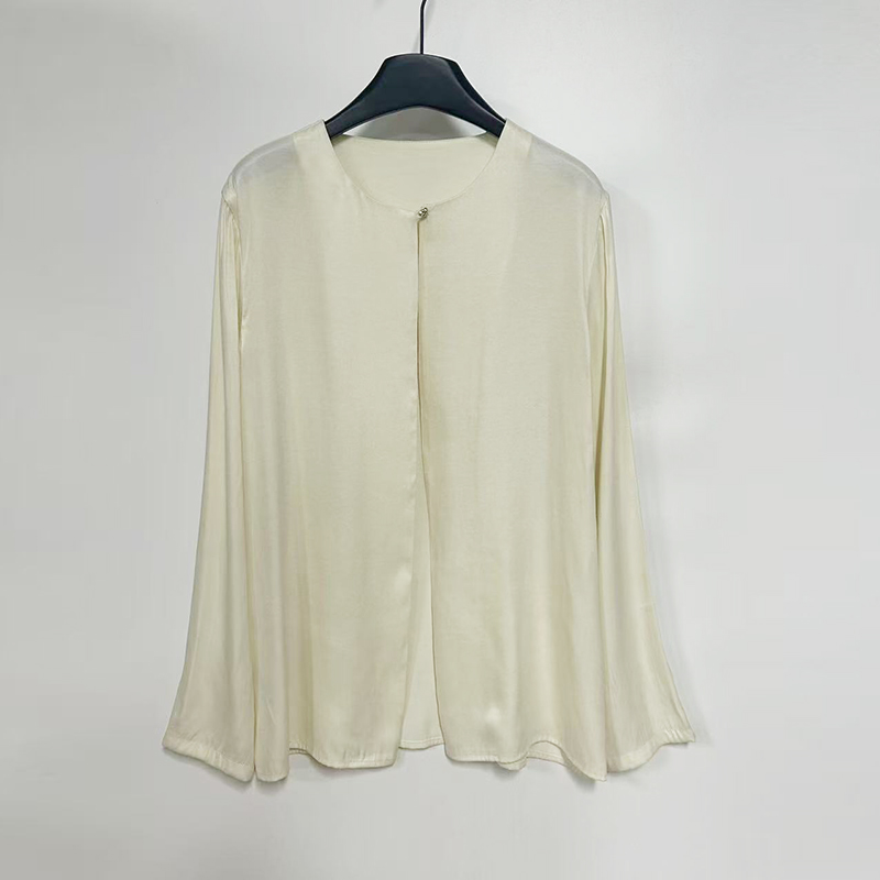 TAOYUNYI【鎏金岁月】纯色气质上衣半裙莱赛尔套装XT52TZ434