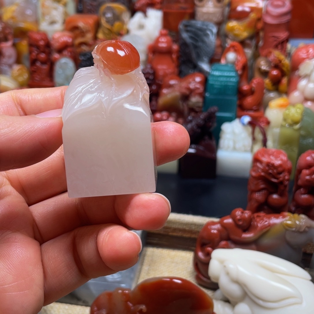 寿山石印石精美寿山