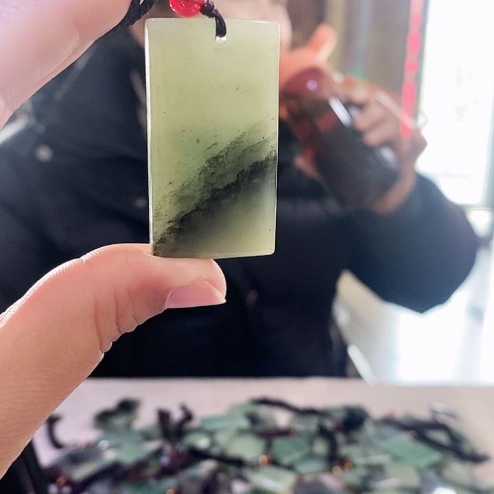 密玉（石英质玉）手链未镶嵌