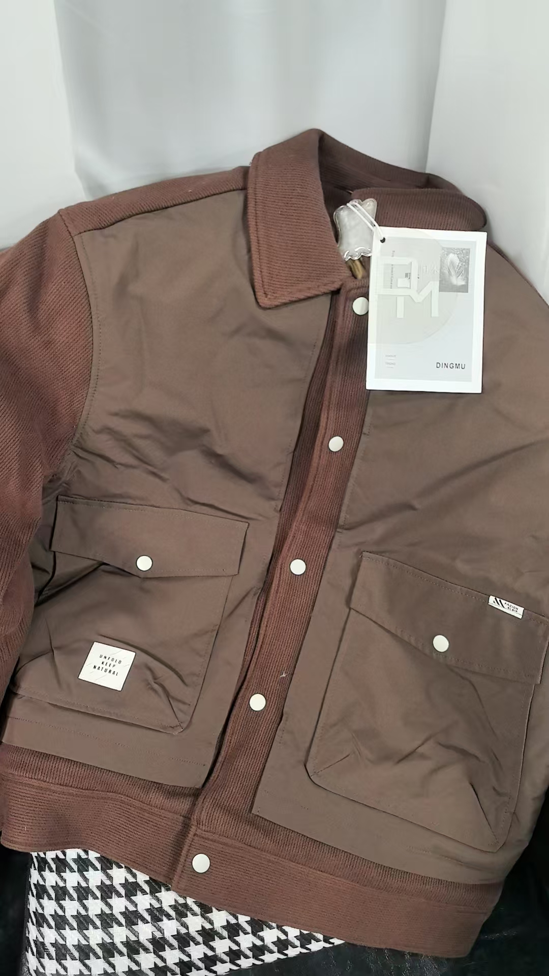 2336 冬季新款潮牌外套买手店中性风男女同款外套