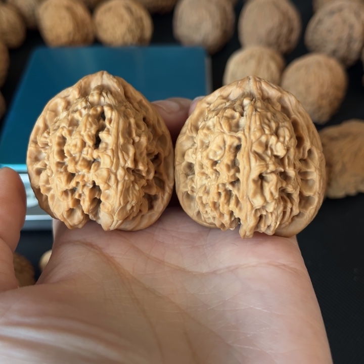 文玩核桃把件我****头南疆40