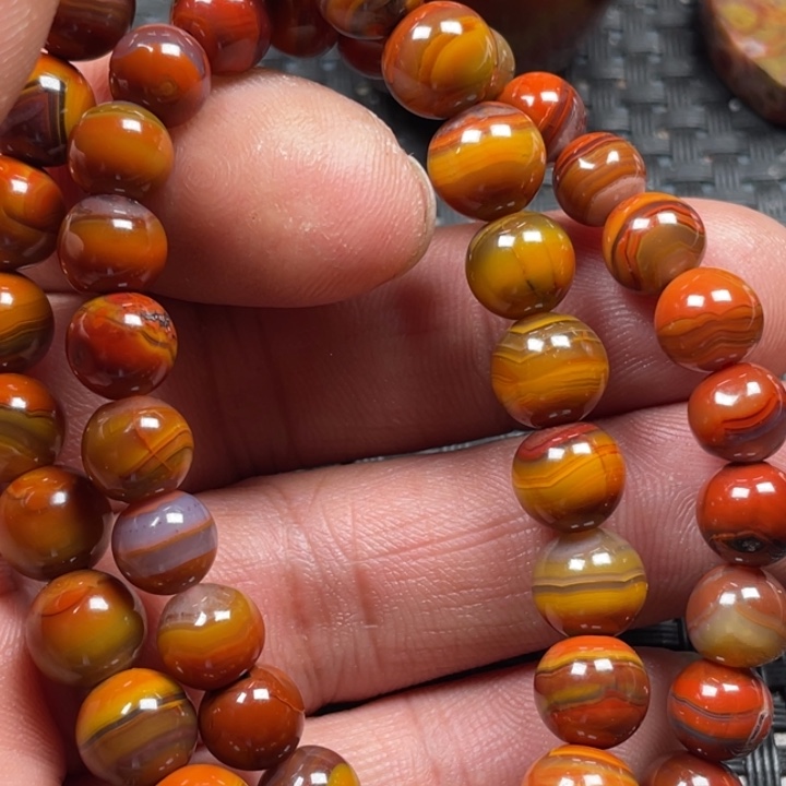 无***虚玛瑙/玉髓未镶嵌颈饰