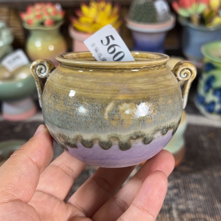 口5高6 手工花盆满30包邮
