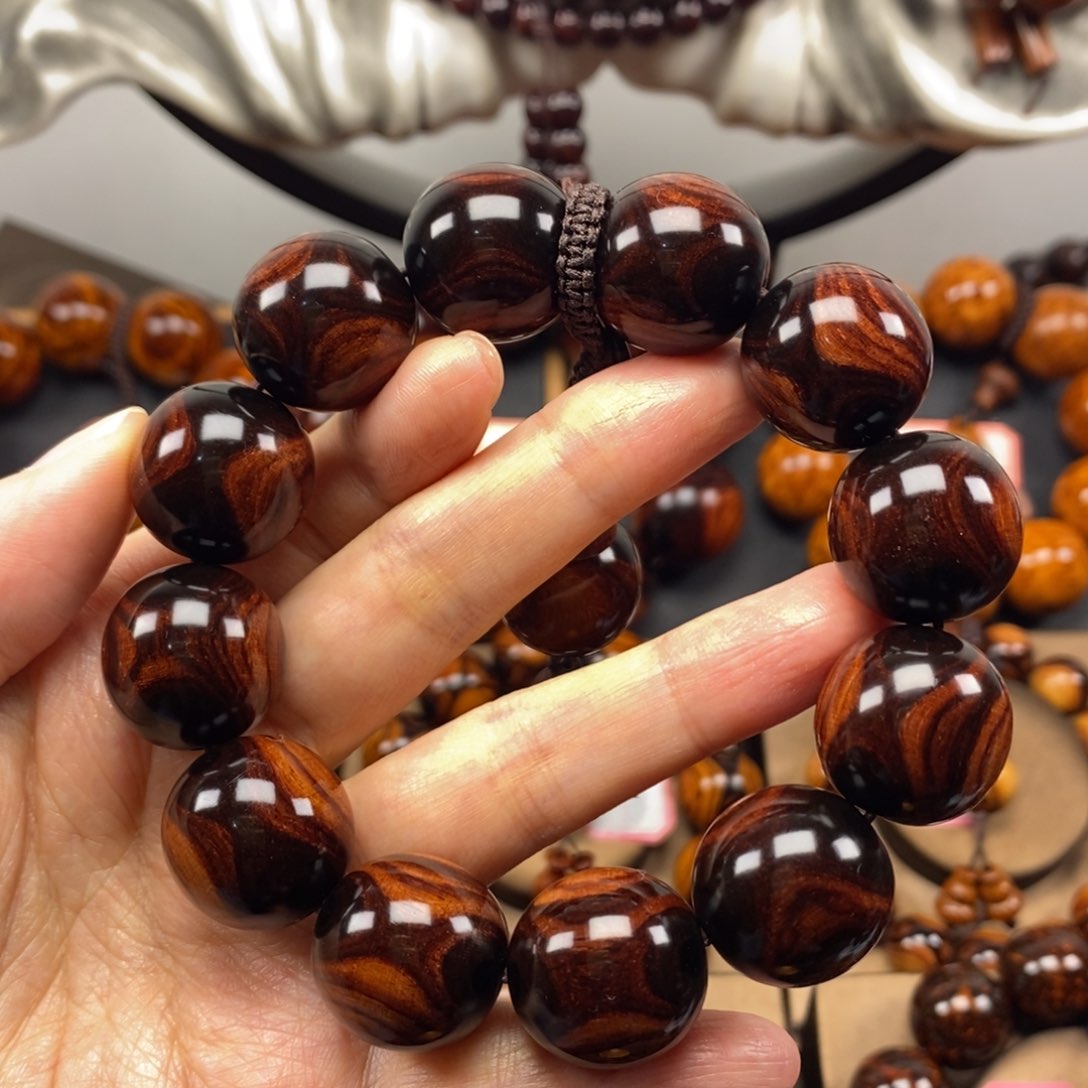 【闪购商品】黄花梨/降香黄檀2.0对眼鬼脸