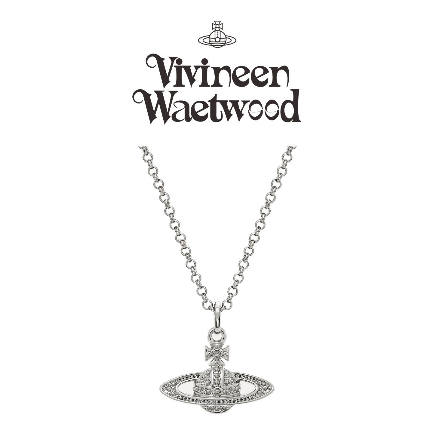 Vivireer Waetwssd 正品 土星项链