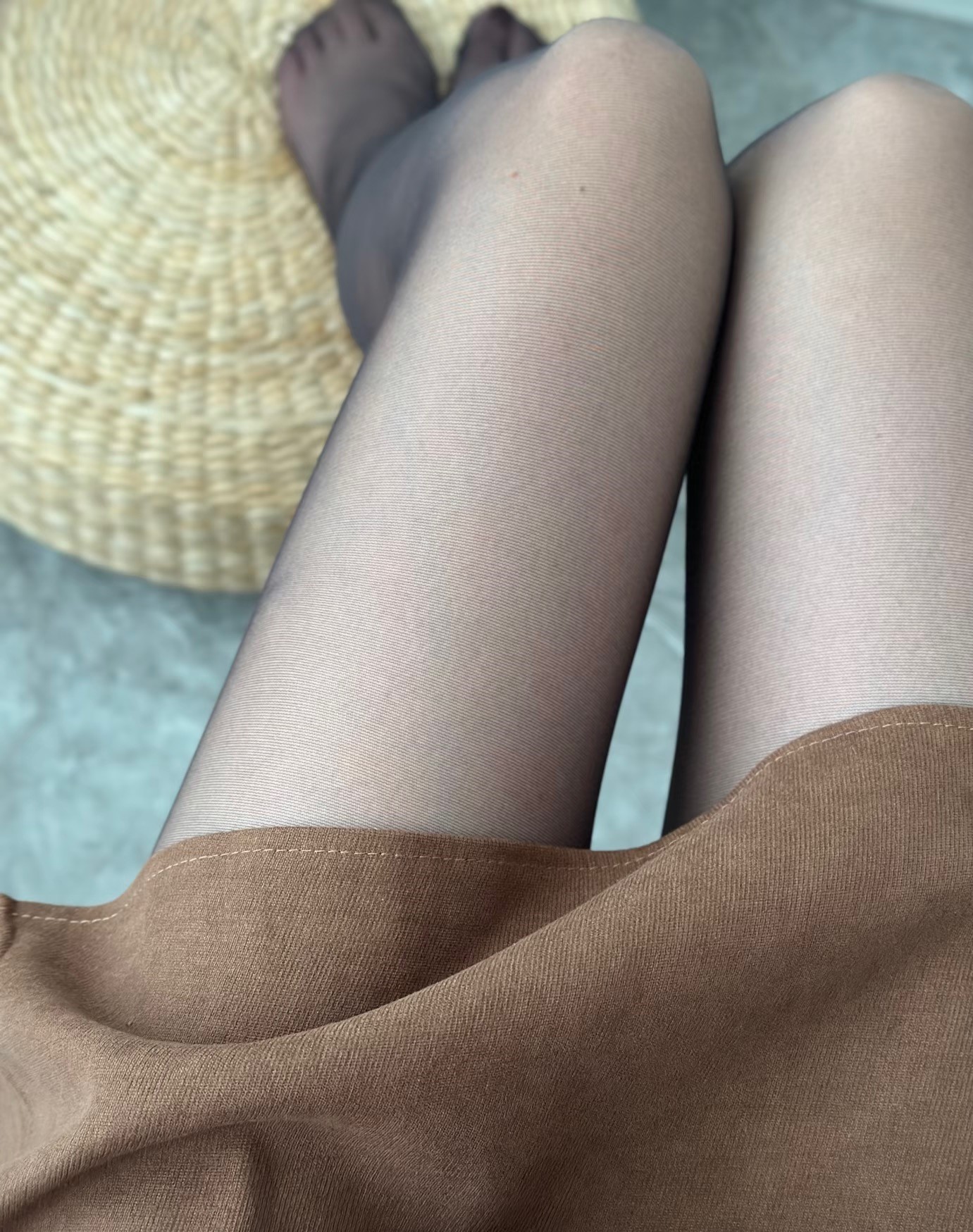 主播同款黑色打底裤