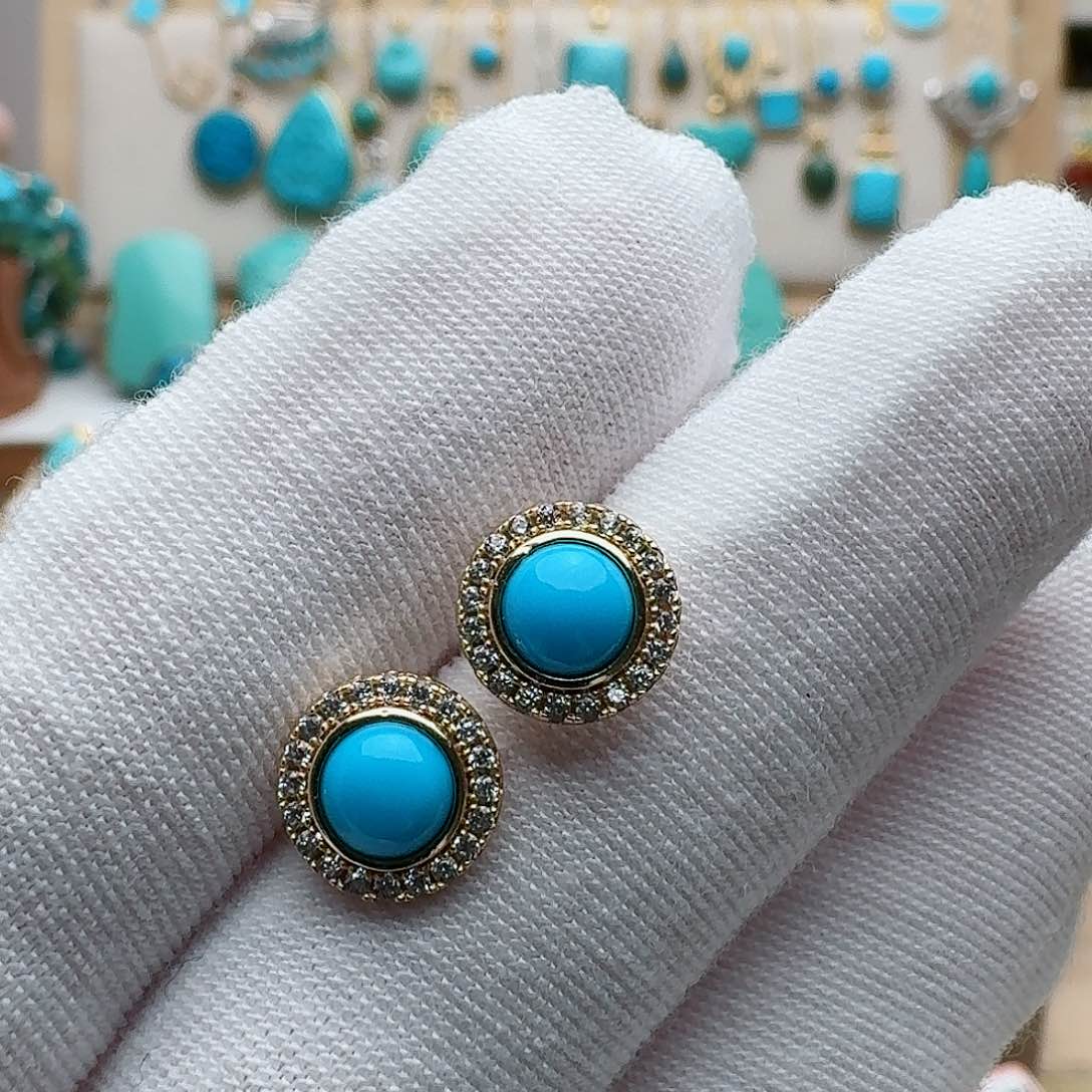 绿松石配饰未镶嵌