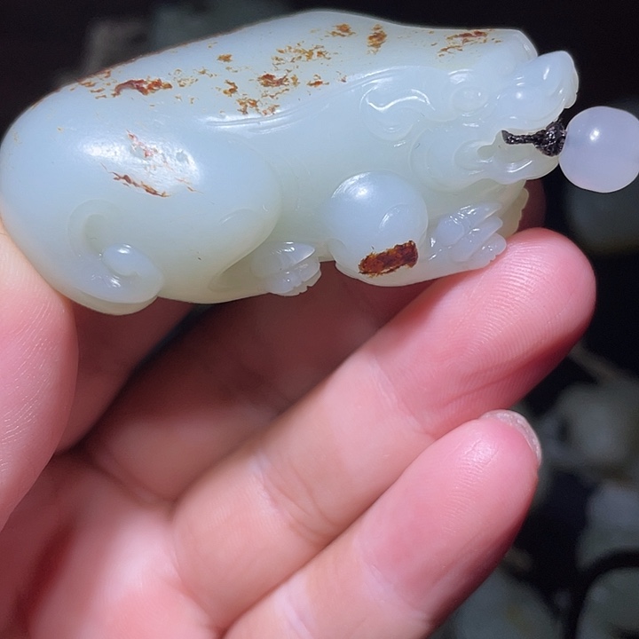 用***5和田玉未镶嵌颈饰