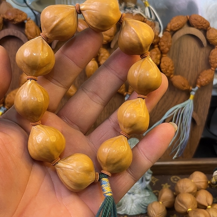 橄榄核手串梅林蒜2.3