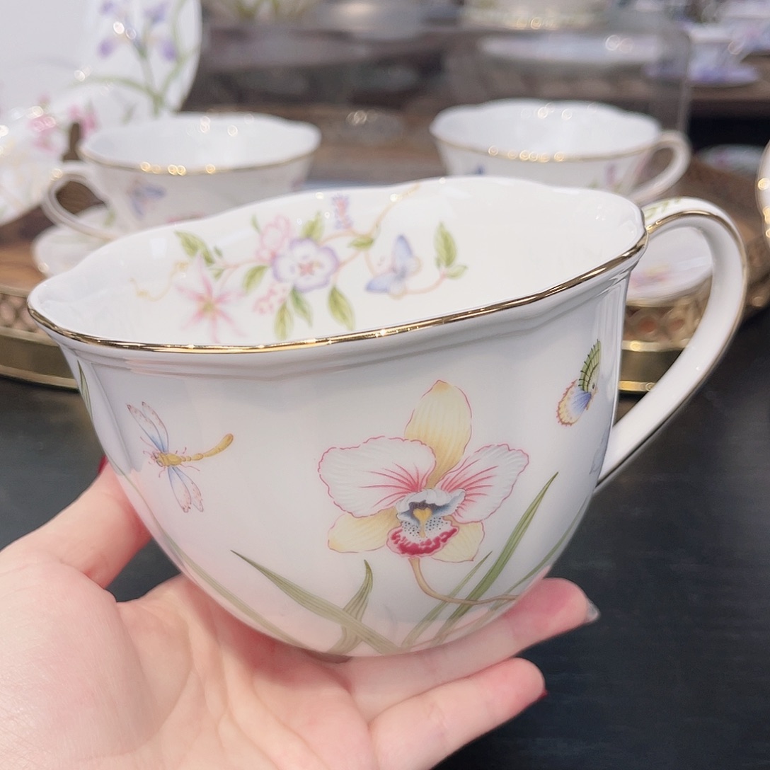 骨瓷早餐杯——————————————