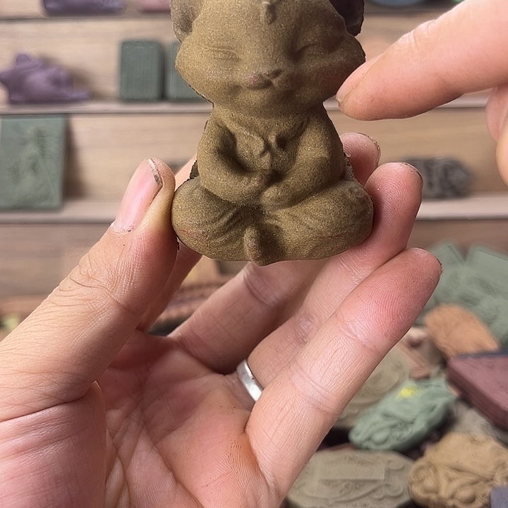 泥塑除障香方九尾狐瑕疵款福利价