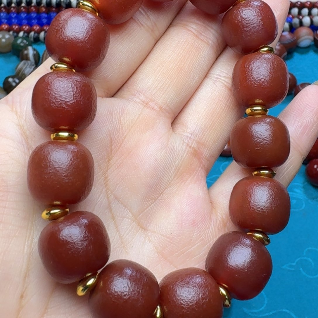 玛瑙/玉髓未镶嵌手链