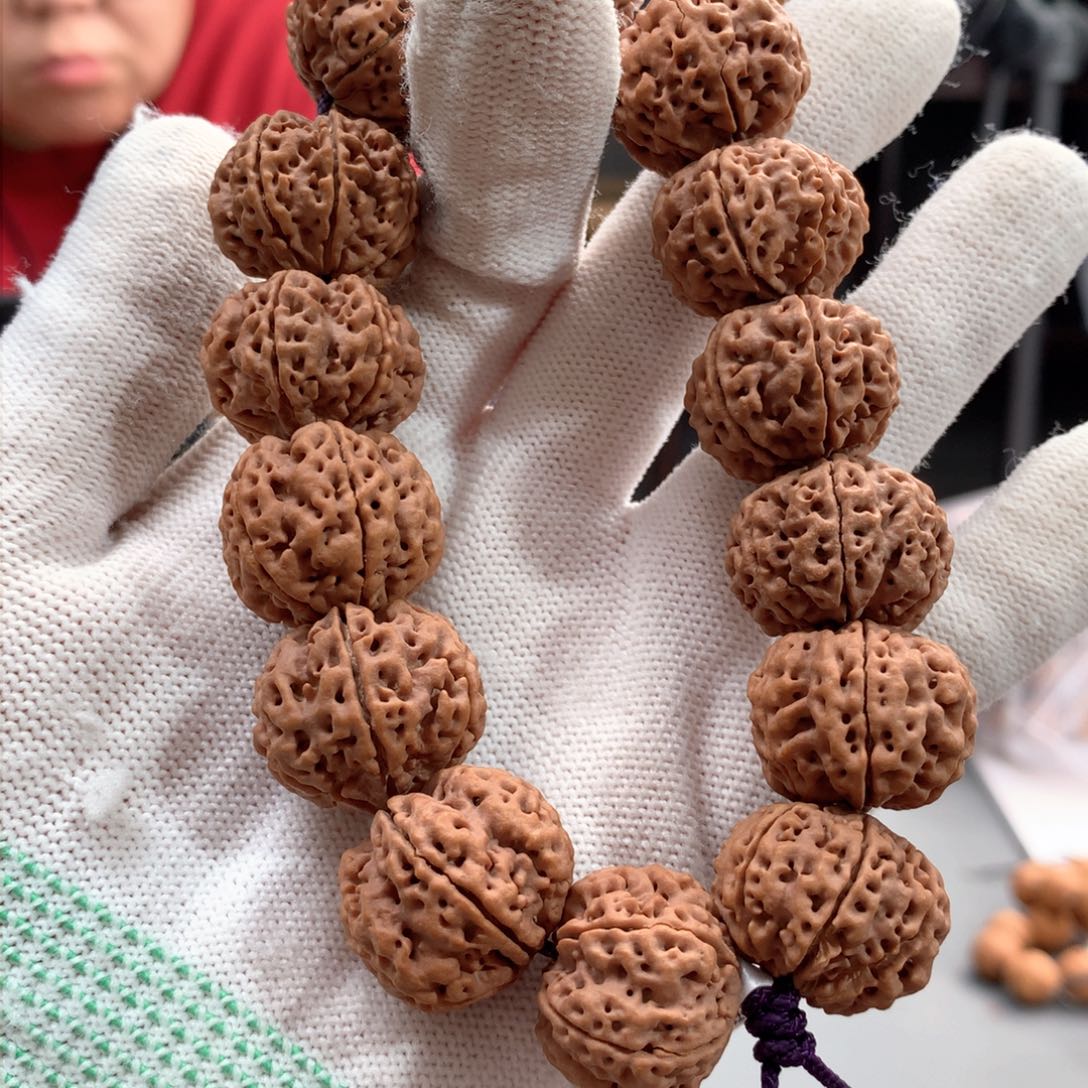 金刚菩提手串22六瓣梁产一号