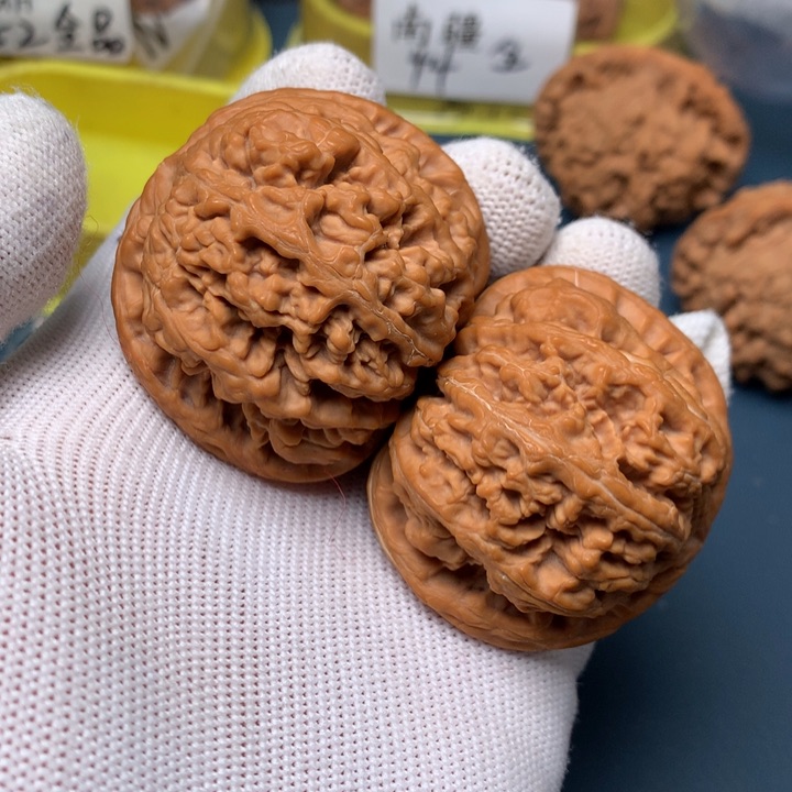 文玩核桃把件喜**-48-14416-4