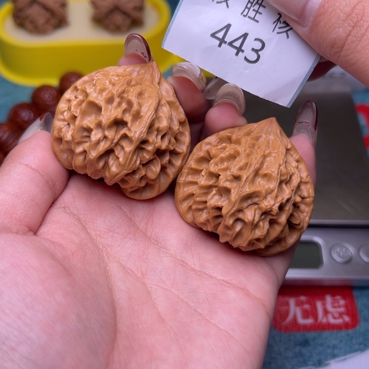 文玩核桃把件龙门涧39.443
