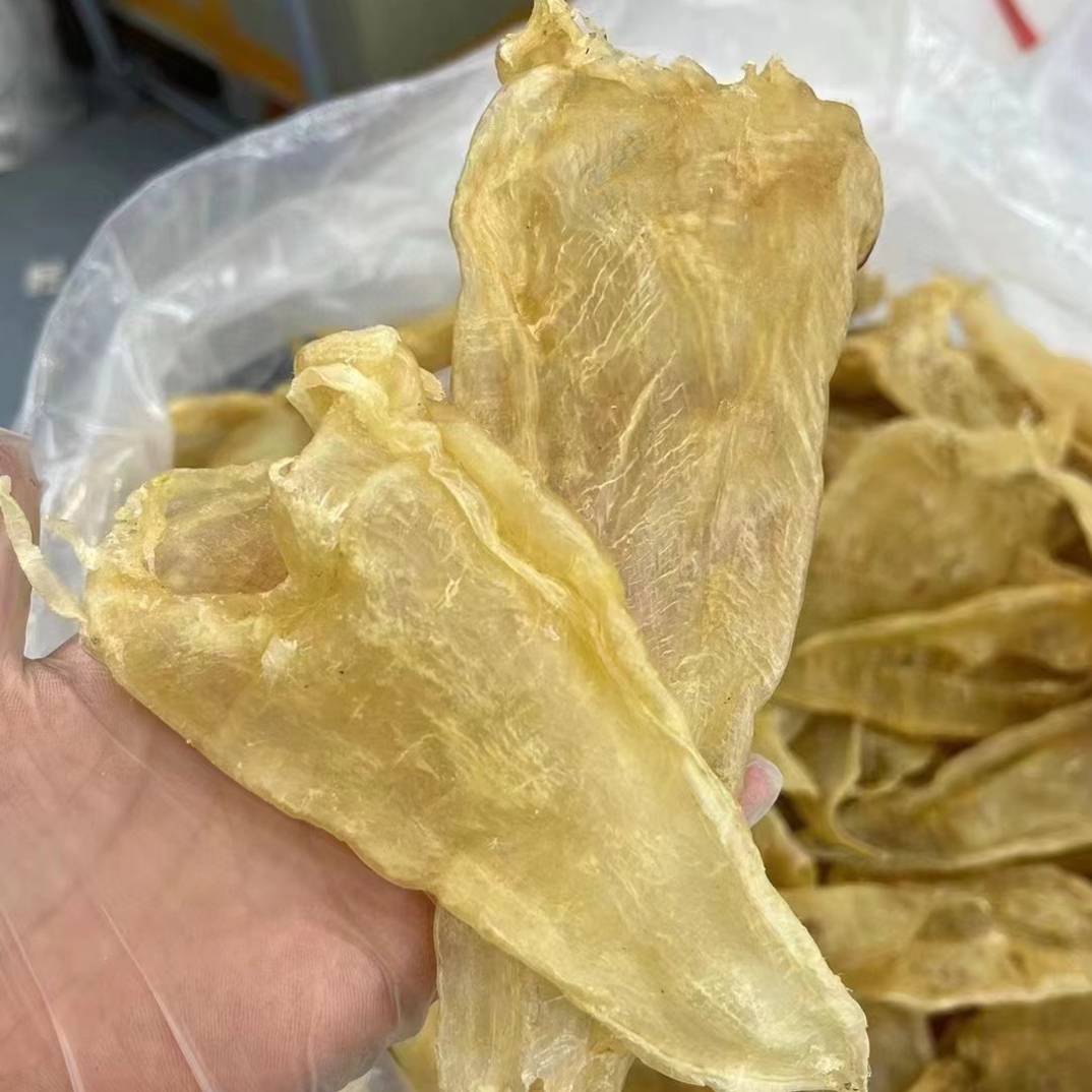 巴三角白花胶鱼胶足干深海野生炖汤炖奶