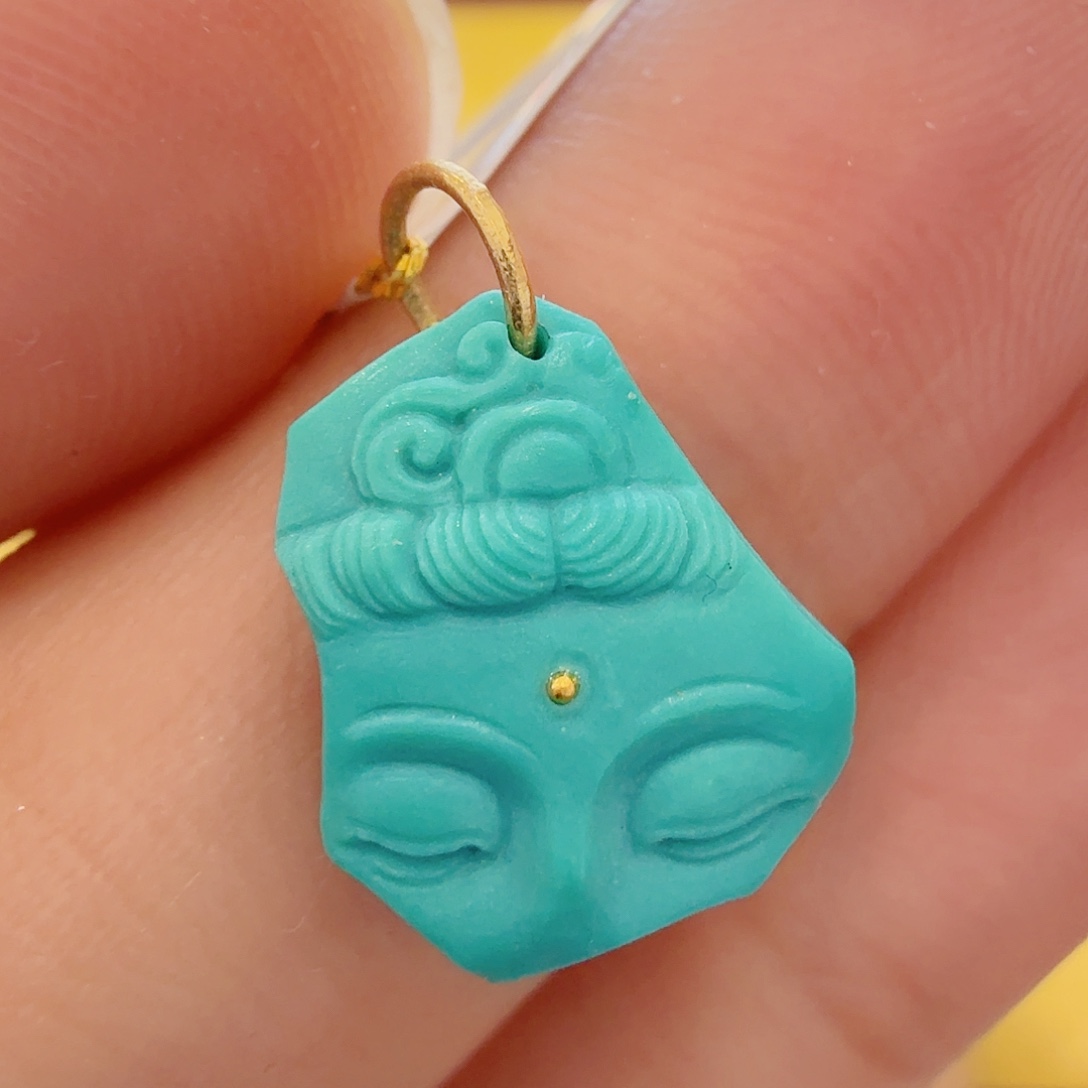 绿松石未镶嵌配饰