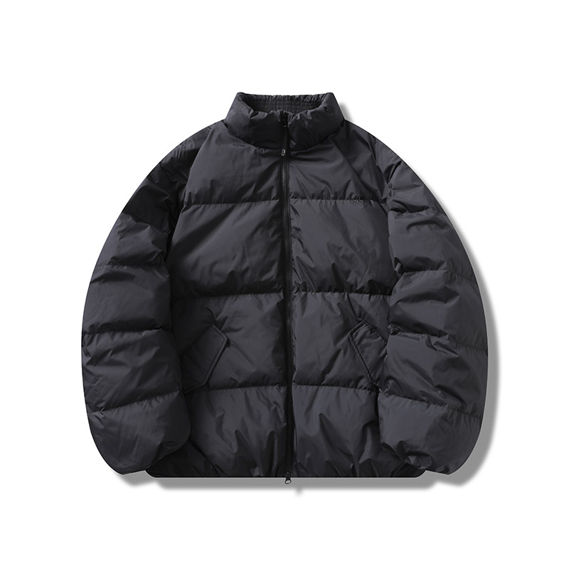 DRIVESTRAIGHT 生活系列：90白鸭绒羽绒服面包服锁温羽绒外套男女