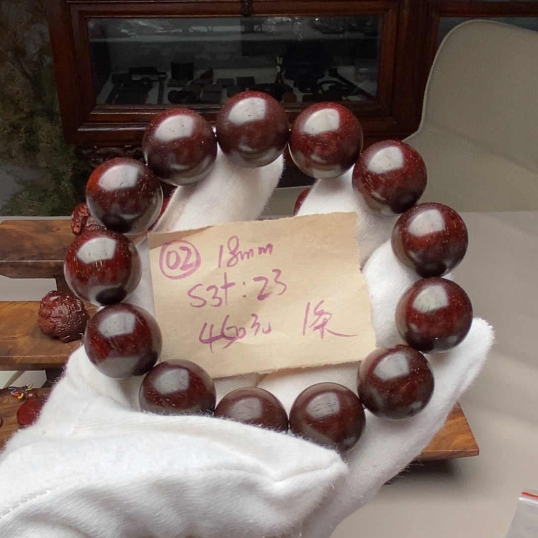 小叶紫檀手串/手链18㎜